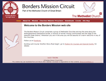 Tablet Screenshot of bordersmissioncircuit.org.uk